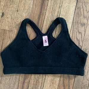 Knitty Kitty black bra